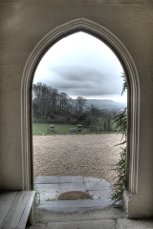 Hawkswood College Gothic Arch www.NottinghamMindfulnessGroup.co.uk